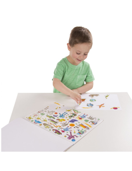 MD4246,Colectia de abtibilduri Melissa and Doug Albastru