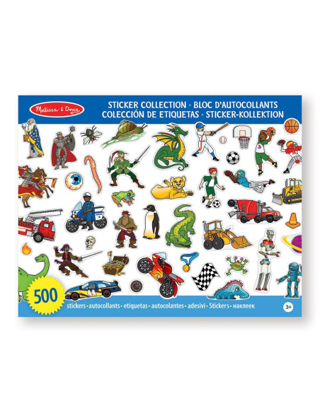 MD4246,Colectia de abtibilduri Melissa and Doug Albastru