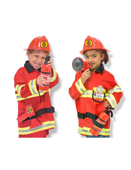 MD4834,Costum carnaval copii Pompier Sef Melissa and Doug