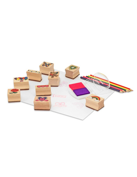 MD1632,Set de stampile Prietenie Melissa and Doug