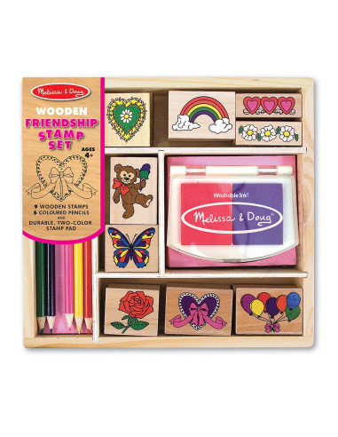 MD1632,Set de stampile Prietenie Melissa and Doug