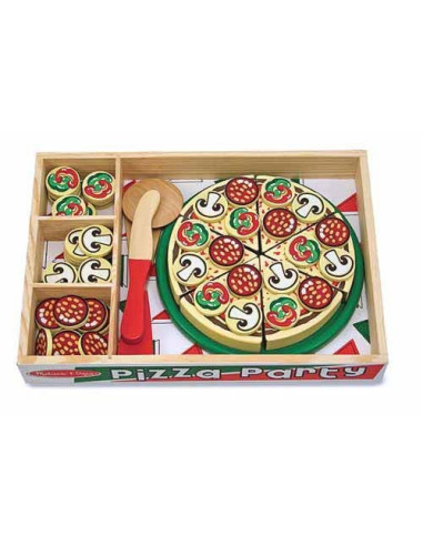 MD0167,Set de joaca Pizza Party Melissa and Doug