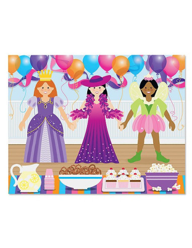 MD4198,Colectia de abtibilduri reutilizabile Parada de moda Melissa and Doug