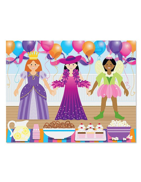MD4198,Colectia de abtibilduri reutilizabile Parada de moda Melissa and Doug