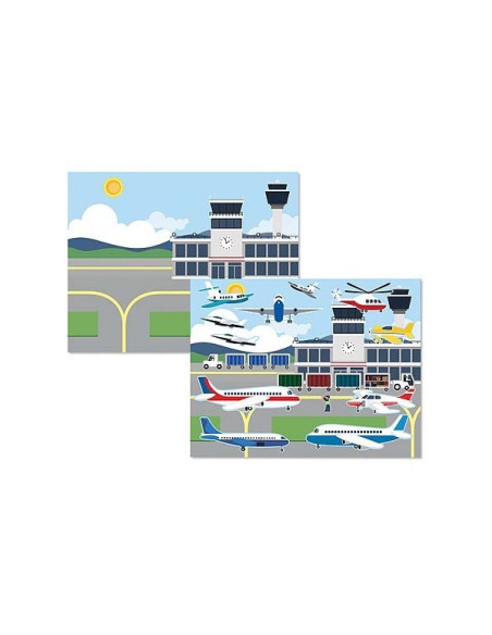 MD4199,Abtibilduri reutilizabile Vehicule Comunitate Melissa and Doug