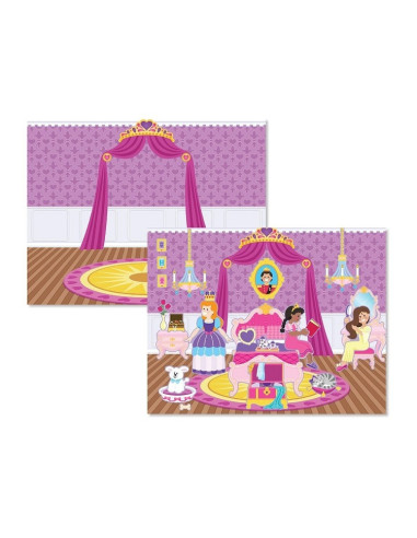 MD4306,Abtibilduri reutilizabile Castelul printesei Melissa and Doug