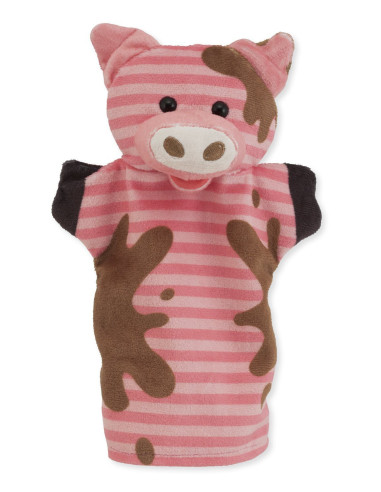 MD9080,Set 4 papusi de mana Ferma Melissa and Doug