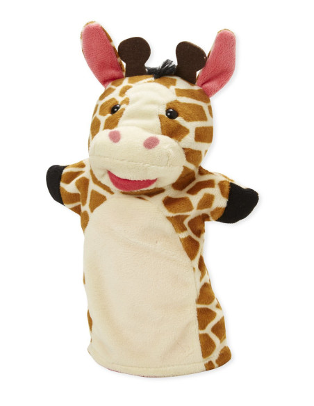 MD9081,Set 4 papusi de mana Zoo Melissa and Doug