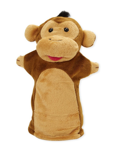 MD9081,Set 4 papusi de mana Zoo Melissa and Doug