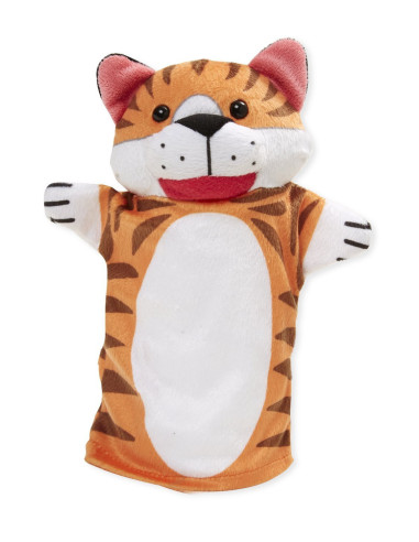 MD9081,Set 4 papusi de mana Zoo Melissa and Doug