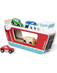 MD31600,Set de joaca din lemn Feribot- Melissa And Doug 2
