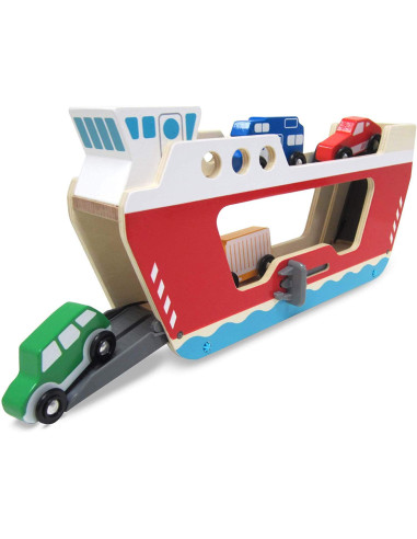 MD31600,Set de joaca din lemn Feribot- Melissa And Doug