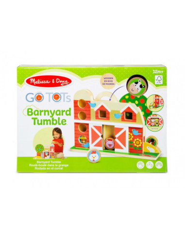 MD30740,Set de joaca din lemn Acrobatii la Ferma colectia GO TOTs