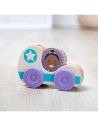 MD30747,Masinuta din lemn Blue Star colectia GO TOTs