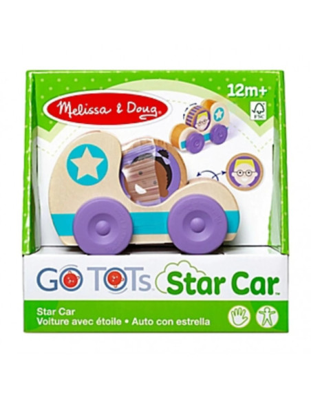 MD30747,Masinuta din lemn Blue Star colectia GO TOTs