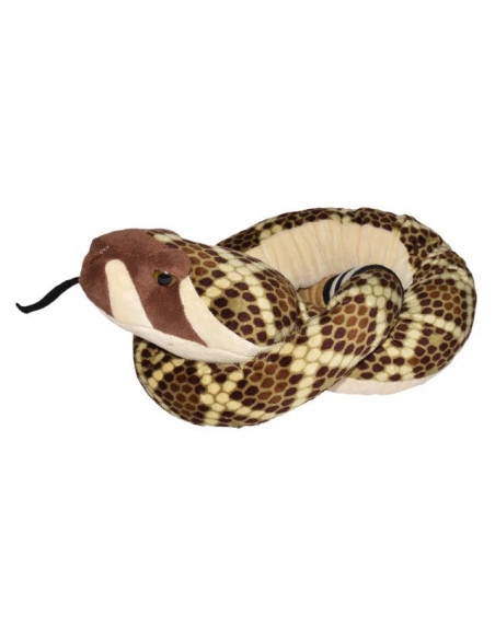 WR16754,Sarpe WESTERN DIAMONDBACK - Jucarie Plus Wild Republic 141 cm