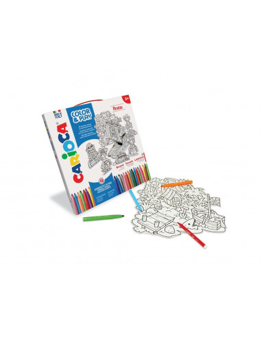 Set creativ Color & Play Carioca Pirați,SKR108