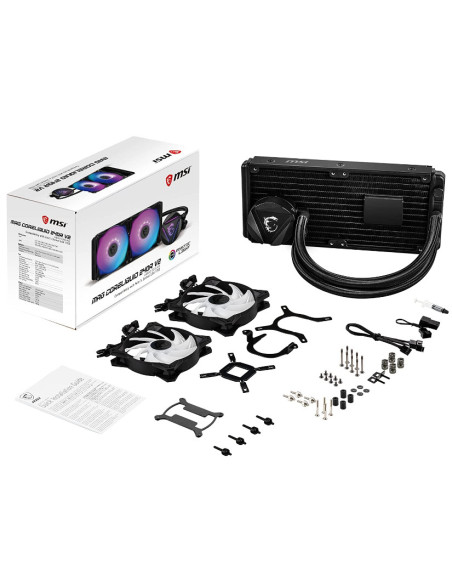 CORELIQUID 240R V2,Cooler procesor MSI MAG Coreliquid 240R V2 ARGB, 2 x 120mm