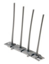 5801-121,Dispozitiv anti-pasari pentru camerele de supraveghere, 10 bucati, 5801-121 AXIS, Alb