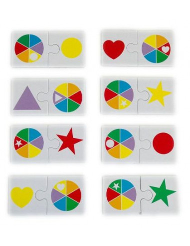 Joc educativ 4 in 1, Happyschool - Primii pasi,TOF-XP33
