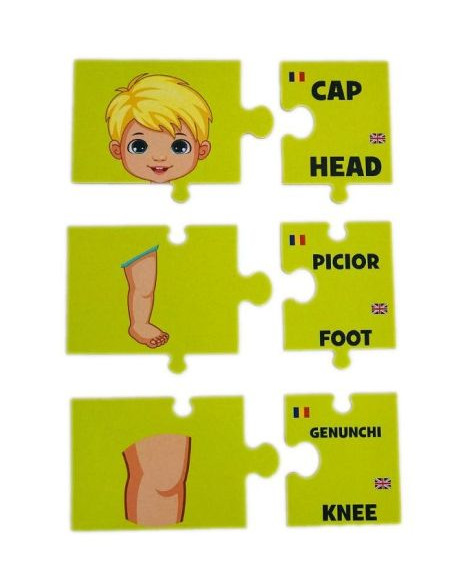 Joc educativ 4 in 1, Happyschool - Primii pasi,TOF-XP33