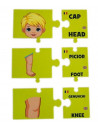 Joc educativ 4 in 1, Happyschool - Primii pasi,TOF-XP33
