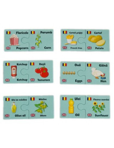 Joc educativ 4 in 1, Happyschool - Primii pasi,TOF-XP33