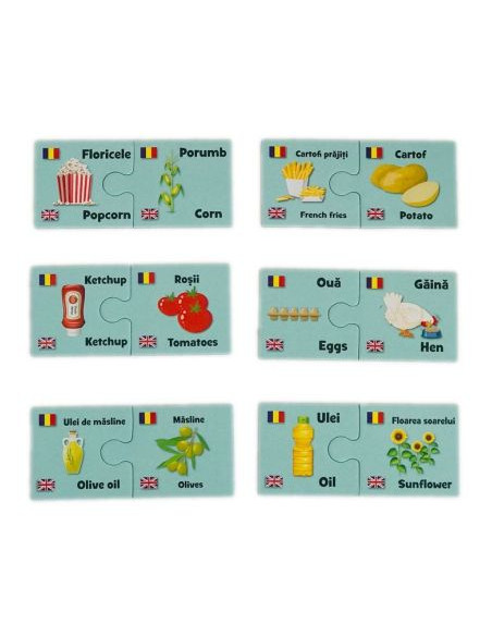 Joc educativ 4 in 1, Happyschool - Primii pasi,TOF-XP33