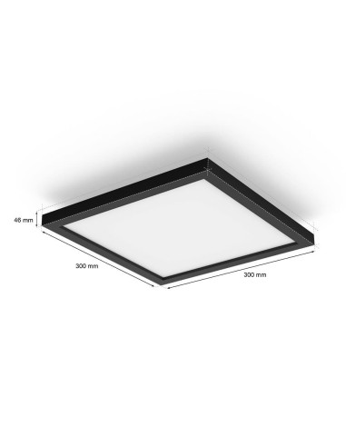000008720169159013,AURELLE HUE PANEL SQ BLACK 19W "000008720169159013" (timbru verde 2.00 lei)