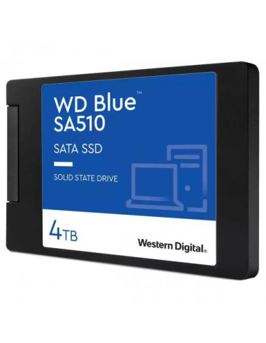 WDS400T3B0A,SSD Western Digital Blue SA510, 4TB, SATA3, 2.5inch