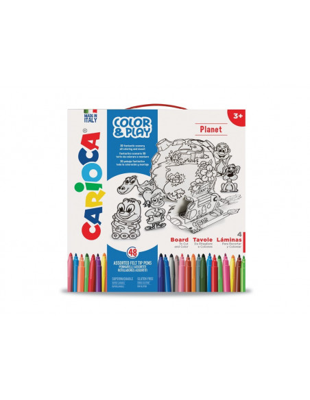 Set creativ Color & Play Carioca Planet,SKR109