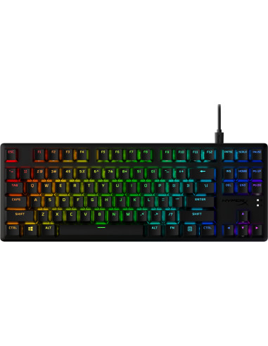 639N8AA#ABA,Tastatura mecanica pentru jocuri HyperX Alloy Origins Core PBT HX, Albastru