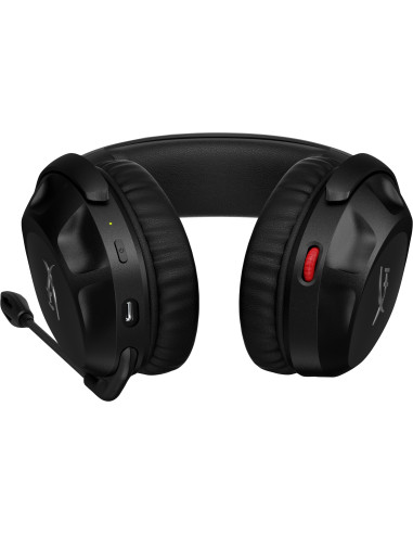 676A2AA,Casti cu microfon HP HyperX Cloud Stinger 2, USB Wireless, Negru