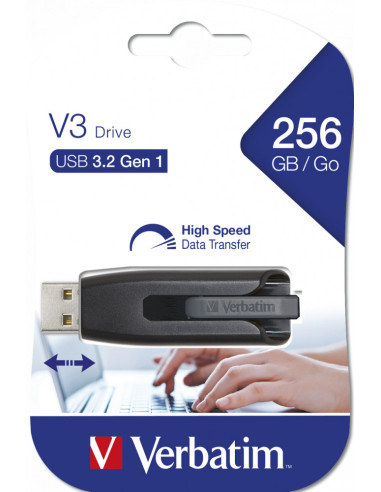 49168,USB DRIVE 3.0 256GB STORE N GO V3 "49168"