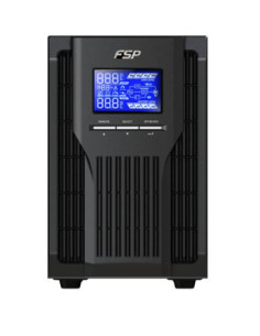 PPF8001305,UPS FORTRON Online cu Sinusoida Pura, tower, 1000VA/ 900W, AVR, 3 x socket IEC, display LCD, 2 x baterie 12V/9Ah, con 2