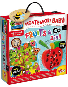 L92260,Joc Montessori 2 in 1 - Fructe