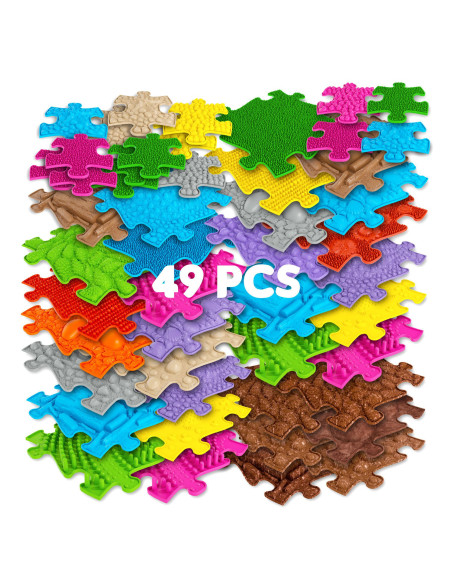 MFK-029-1,Set covorase ortopedice senzoriale puzzle Diamant A Muffik