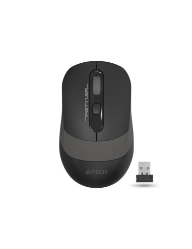 FG10 GREY,Mouse A4tech, gaming, wireless, 2.4GHz, optic, 2000 dpi, butoane/scroll 4/1, buton selectare viteza, negru / gri, "FG1