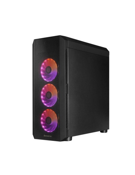 GL-04B-OP,Carcase Chieftec, "Scorpion IV" middle tower Black, ATX Gaming case, T Glass, 4x RGB fan, MB sync, remote, Mesch, "GL-