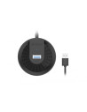 RY-HUB-30-BK,Hub USB Gembird HUB-30, 4x USB 3.0, 1x MicroUSB, Negru