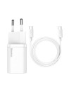TZCCSUP-L02,INCARCATOR retea Baseus Super Si, Quick Charge 25W, 1 x USB Type-C 5V/3A max, include cablu USB Type-C la USB Type-C
