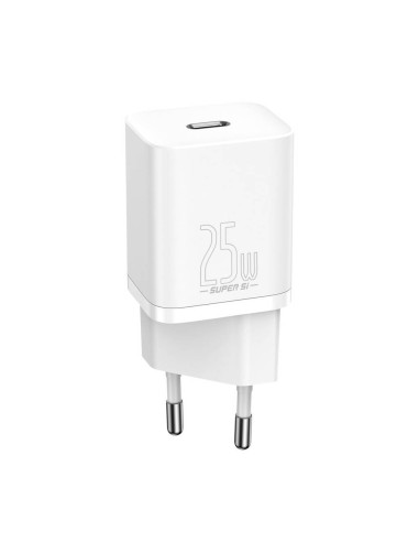 TZCCSUP-L02,INCARCATOR retea Baseus Super Si, Quick Charge 25W, 1 x USB Type-C 5V/3A max, include cablu USB Type-C la USB Type-C