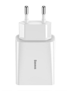 CCFS-SN02,INCARCATOR retea Baseus Speed Mini, Quick Charge 20W, 1 x USB Type-C 5V/3.0A, alb "CCFS-SN02" (timbru verde 0.18 lei)  2