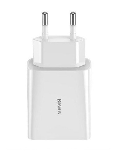 CCFS-SN02,INCARCATOR retea Baseus Speed Mini, Quick Charge 20W, 1 x USB Type-C 5V/3.0A, alb "CCFS-SN02" (timbru verde 0.18 lei) 