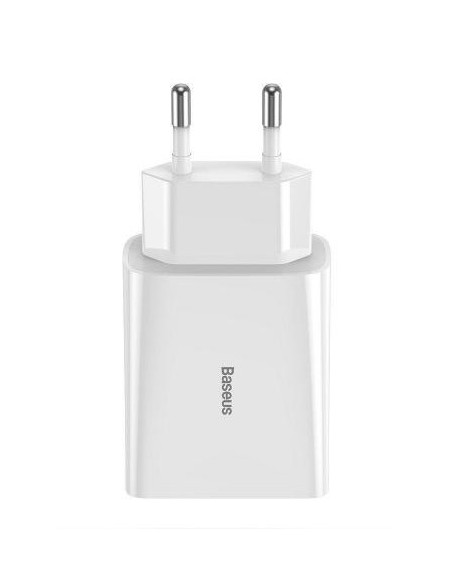 CCFS-SN02,INCARCATOR retea Baseus Speed Mini, Quick Charge 20W, 1 x USB Type-C 5V/3.0A, alb "CCFS-SN02" (timbru verde 0.18 lei) 