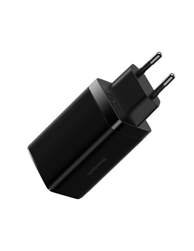 CCGP050101,INCARCATOR RETEA Baseus GaN3 Pro, Quick Charge 65W, 2 x USB Type-C Output 5V/3A, 1 x USB Output 5V/3A, include cablu 