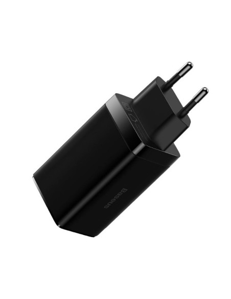CCGP050101,INCARCATOR RETEA Baseus GaN3 Pro, Quick Charge 65W, 2 x USB Type-C Output 5V/3A, 1 x USB Output 5V/3A, include cablu 
