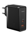 CCGP090201,INCARCATOR retea Baseus GaN5 Pro, Quick Charge 100W, 1 x USB, 1 x USB Type-C, include cablu USB Type-C la USB Type-C