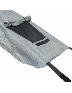 BN-47122,Parasolar cu laterale pentru landou si carucior, Copertina protectie UPF 50+ cu fereastra, Usor reglabil, Rezistent la  2