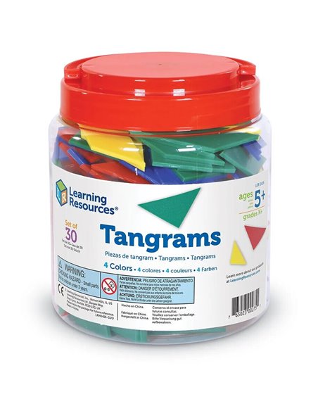 Tangram in 4 culori